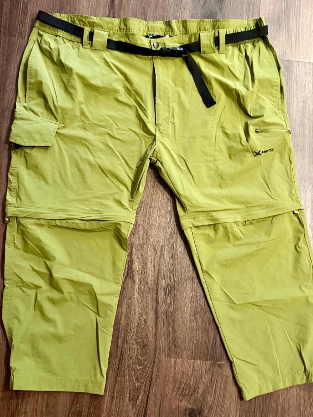Arctix Men’s Big & Tall Cliff Convertible Trail Pants - Olive - 4XL
